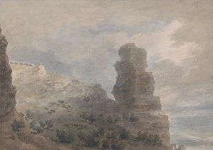 A View from the Inn at Terracina