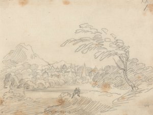 Distant View of an Imaginary City by John Robert Cozens
