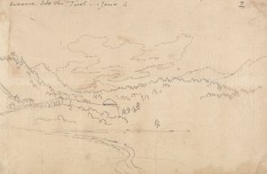 Entrance Into the Tirol, June 4 by John Robert Cozens