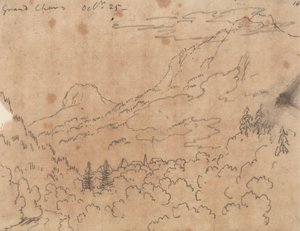 Grand Chartreuse, October 25 by John Robert Cozens