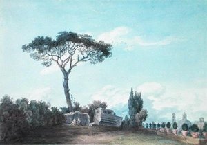 In the Gardens of the Colonna Palace, Rome