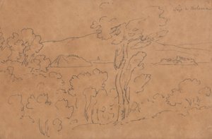 Lago di Bolsena by John Robert Cozens