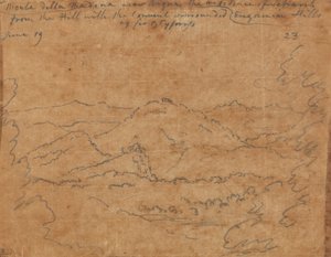 Monet della Madonna near Arquà, June 19 by John Robert Cozens