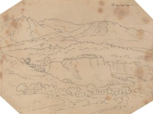 Monmeliant by John Robert Cozens