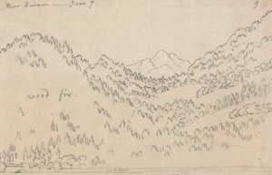 Near Brixen, June 7 by John Robert Cozens
