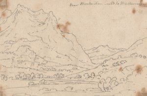 Near Montmilian, Road to Malterverne