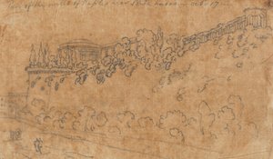 Part of the Walls of Naples near Ponte Nuovo, 17 October by John Robert Cozens