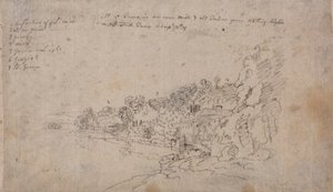 The Banks of the Avon at Hotwells by John Robert Cozens