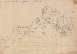 The Coast of Posillipo, October 16 by John Robert Cozens