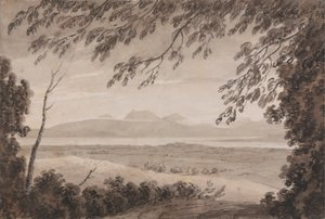 The Lake of Geneva from the Canton of Berne by John Robert Cozens
