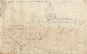The Wall of Naples near Ponte Nuovo