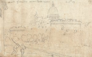 The Wall of Naples near Ponte Nuovo
