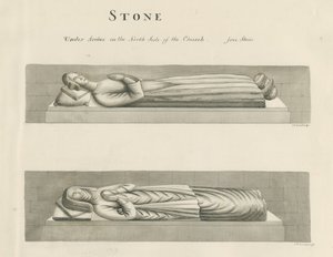 Stone Church - Tombs by John Robert Fernyhough
