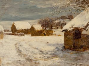 A Farmstead in Winter