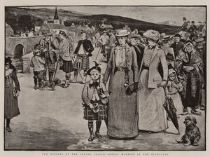 The Opening of the Grouse Season, Sunday Morning in the Highlands by John Robertson Reid