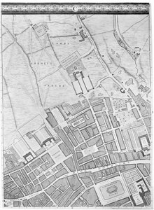 A Map of Bloomsbury and Holborn, London
