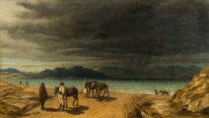 Landscape with Lake and Greek Soldiers by John Rogers Herbert