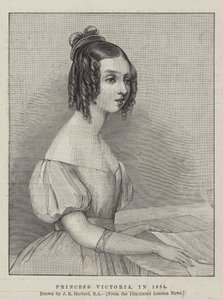 Princess Victoria, in 1834 by John Rogers Herbert