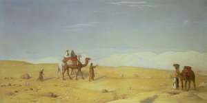 The Valley of Moses, in the Sinai Desert, 1866 by John Rogers Herbert