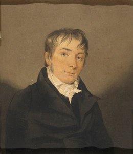 Portrait of Unknown Man by John Rubens Smith