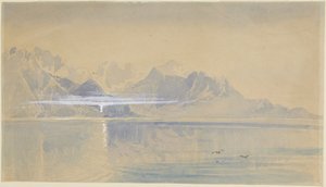 Early Morning at Montreux by John Ruskin