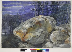 Fragment of the Alps by John Ruskin