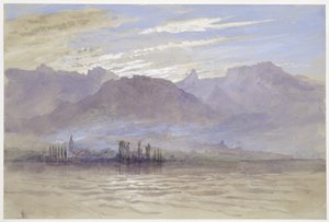 Morning in Spring, with north-east Wind, at Vevey, May - June 1849 or 1 May 1869 by John Ruskin
