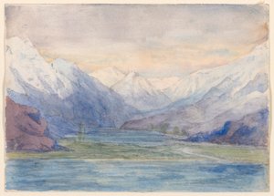 Mountain Landscape by John Ruskin