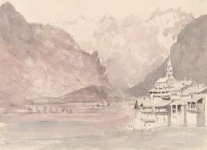 Swiss Mountain Landscape