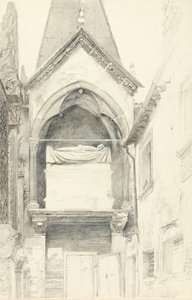 The Tomb of Cangrande I della Scala, Verona, 28 May-29 June 1869