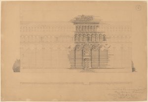 An Interesting Romanesque Treatment, San Giovanni, Pistoia by John Russell Pope