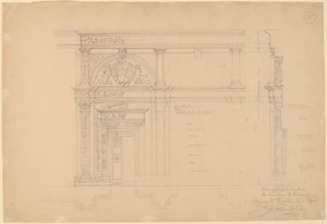 Siena Cathedral, Entrance to Library by John Russell Pope
