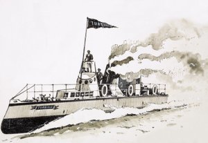 Turbinia, steam-powered ship