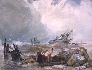 The Wreck of the Houghton Hall Pictures by John S. and Miles E. Cotman