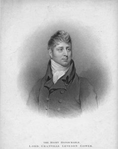 The Right Honourable Lord Granville Leveson Gower, 1813 by John Samuel Agar