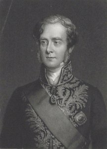 Portrait of George Villiers, 4th Earl of Clarendon by John Sartain