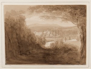 Bolton Abbey, Yorkshire, 25-27 October 1824 by John Scarlett Davis