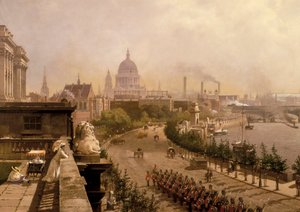 The Embankment by John Scorrer O