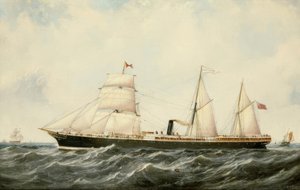 John Scott, Steamship Arratoon Apcar, 1873