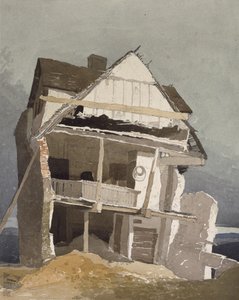 A Ruined House by John Sell Cotman