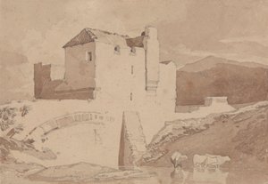 An Old Building by John Sell Cotman