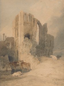 Castle Acre Priory, Norfolk by John Sell Cotman