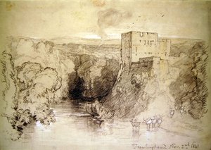 Framlingham: The Castle and River by John Sell Cotman