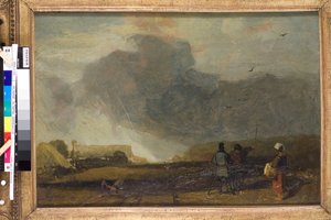 Landscape in Normandy by John Sell Cotman