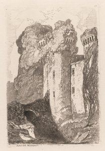 Liber Studiorium: Ragland Castle, Monmouthshire, 1838