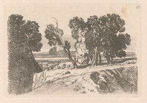 Liber Studiorum: Plate 17, A Study