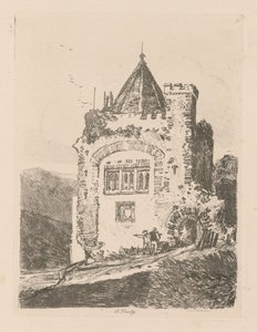 Liber Studiorum: Plate 37, A Study by John Sell Cotman
