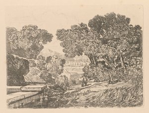 Liber Studiorum: Plate 9, A Study by John Sell Cotman