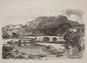 Liber Studiorum: Tan y Beolch, North Wales by John Sell Cotman