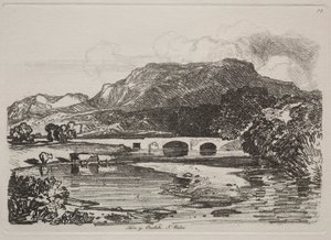 Liber Studiorum: Tan y Beolch, North Wales by John Sell Cotman
